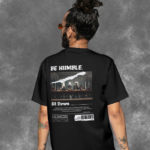 Kendrik Lamar : BE HUMBLE Graphic Oversized T-shirt