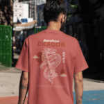 Coral Dragon Oversized T-shirt